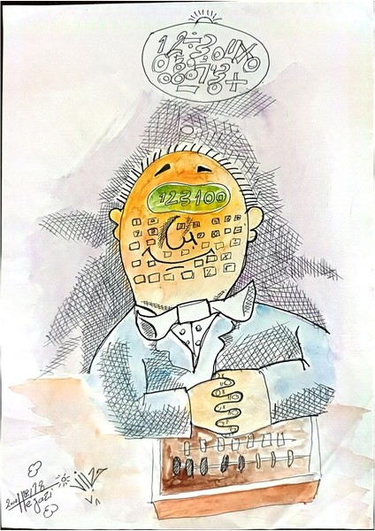 Seyyeh Hassan Hejazi 29X21CM Orijinal Karikatür Tablo modelleri