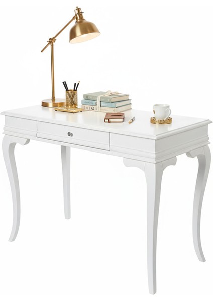 110 cm Masif Rustik Beyaz Dresuar modelleri