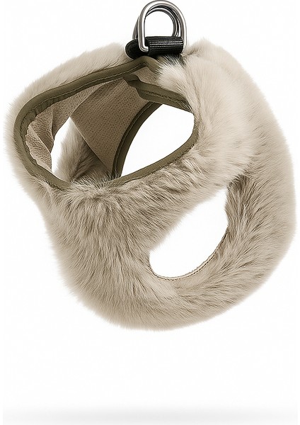 Peluş Köpek Göğüs Tasması | Reflektörlü, 3’lü Güvenlik Sistemi, Yumuşak Tasma