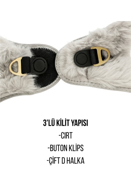 Peluş Köpek Göğüs Tasması | Reflektörlü, 3’lü Güvenlik Sistemi, Yumuşak Tasma modelleri