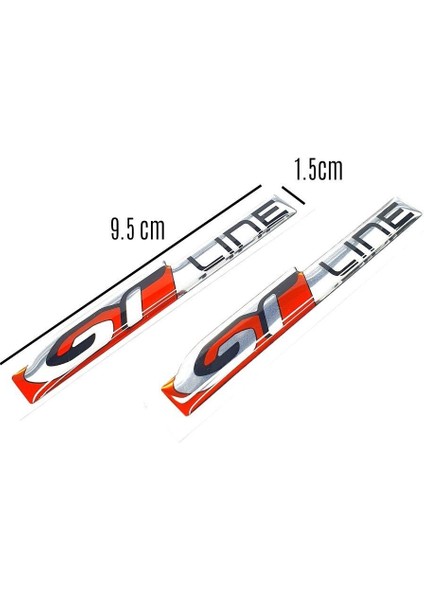 Gt Line Yan Çamurluk Bagaj Damla Logo Sticker fiyatları