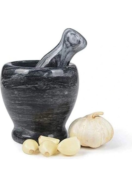 Doğal Cilalı Mermer Havan