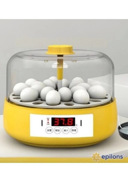 Mini Otomatik Ev Tipi Kuluçka: Papağan Bıldırcın Kuluçka Makinesi 18LI Yumurtalı Mx-18