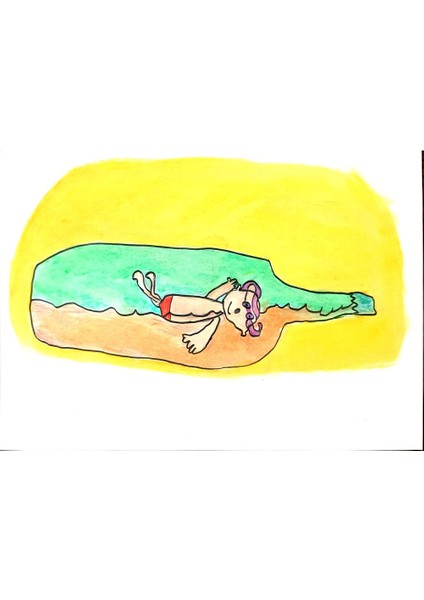 Shuai 29X21CM Orijinal Karikatür Tablo modelleri