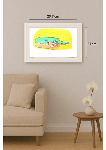 Shuai 29X21CM Orijinal Karikatür Tablo indirimleri