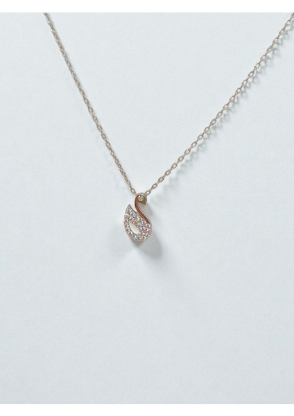 Orijinal Swarovski Taşlı Kuğu Modeli 925 Ayar Gümüş Kolye fırsatları