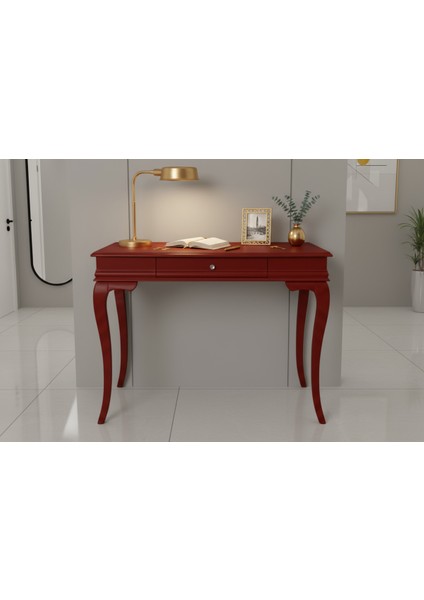 110 cm Masif Rustik Bordo Dresuar