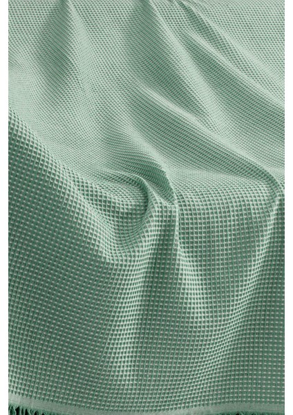 Pamuklu Dokulu Ekru Koltuk Şalı 170X220 cm – Saçaklı Tv Battaniyesi & Dekoratif Koltuk Örtüsü fiyatları