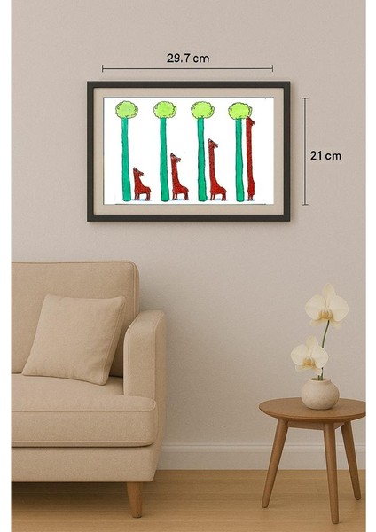 Chao Yang Qu 29X21CM Orijinal Karikatür Tablo fiyatları