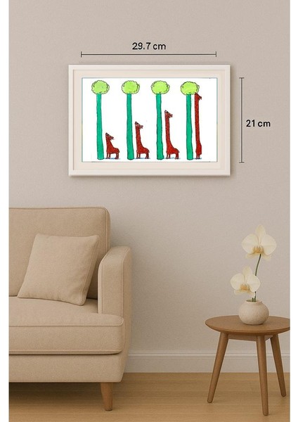 Chao Yang Qu 29X21CM Orijinal Karikatür Tablo indirimleri