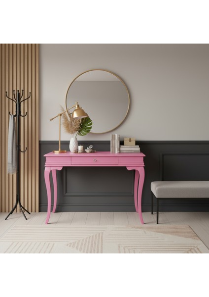 100 cm Masif Rustik Pembe Dresuar