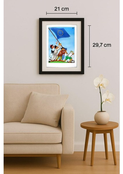 Patrick Heymansi 29X21CM Orijinal Karikatür Tablo fiyatları