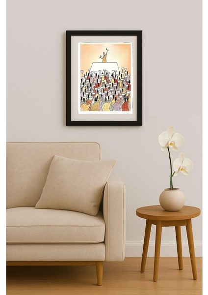 Yu Xian Yao 35X25CM Orijinal Karikatür Tablo fiyatları