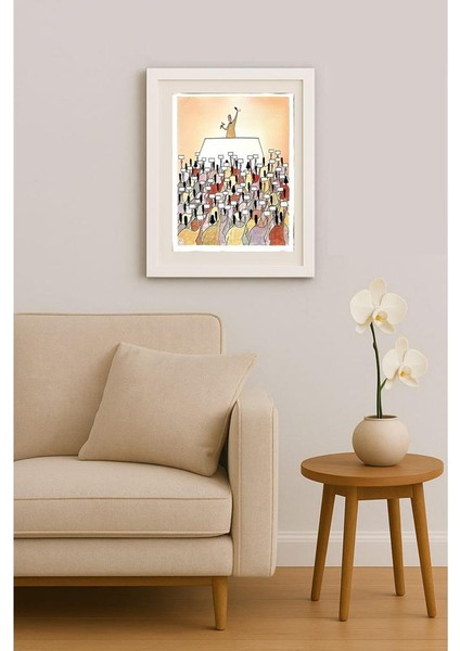 Yu Xian Yao 35X25CM Orijinal Karikatür Tablo indirimleri