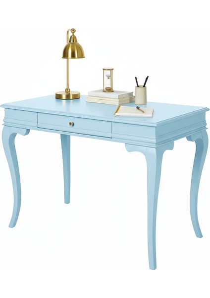 100 cm Masif Rustik Mavi Dresuar modelleri