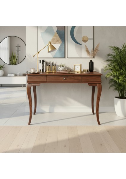 80 cm Masif Rustik Ceviz Dresuar