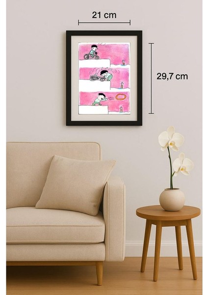 Yuan Yilin 29X21CM Orijinal Karikatür Tablo fiyatları