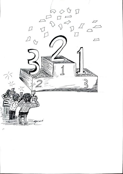 Maryam Noori 29X21CM Orijinal Karikatür Tablo modelleri