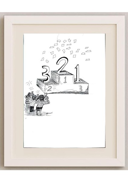 Maryam Noori 29X21CM Orijinal Karikatür Tablo fırsatları