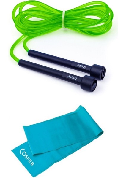 2'li Set Kondisyon Fitnes Spor Uzunluğu Ayarlanabilir Atlama Ipi Pilates Egzersiz Direnç Spor Bandı