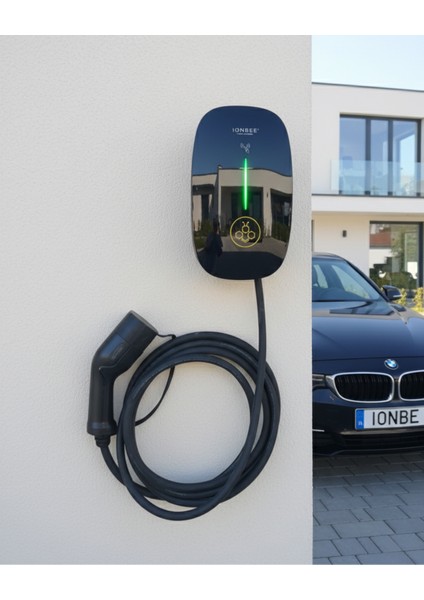 VILLA 7.4 KW/32A/MONOFAZE- AC Elektrikli Araç Şarj İstasyonu (KABLOLU)- Sertifikalı modelleri