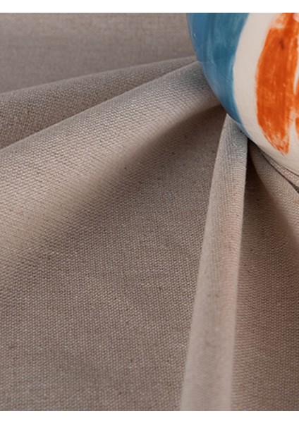 Buldan Pamuklu Keten Yuvarlak Masa Örtüsü fiyatları