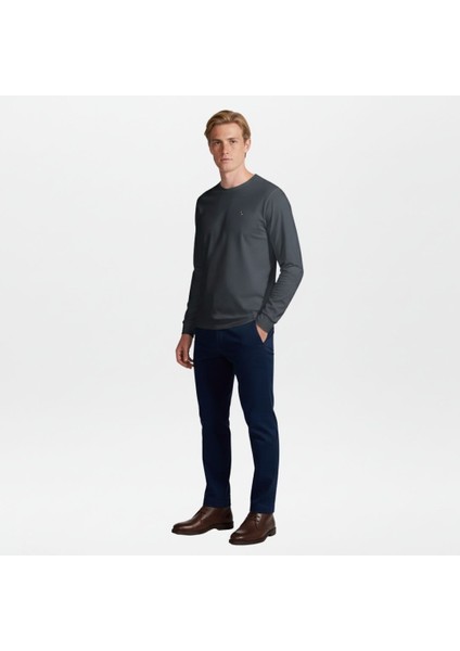 Merserize Uzun Kollu Interlok T-Shirt fiyatları