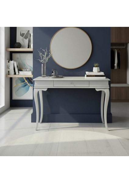 120 cm Masif Rustik Gri Dresuar