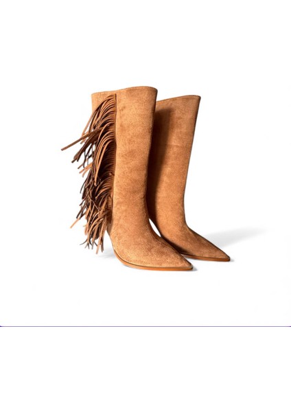 Statice Püsküllü Kadın Çizme