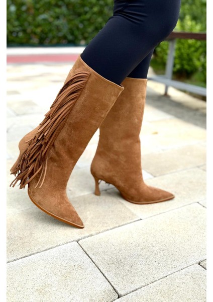 Statice Püsküllü Kadın Çizme indirimleri