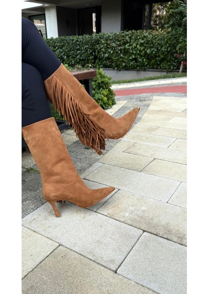 Statice Püsküllü Kadın Çizme