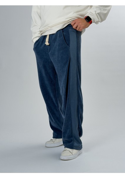 Oversize Lacivert Erkek Baggy Pantolon COC2547 fiyatları