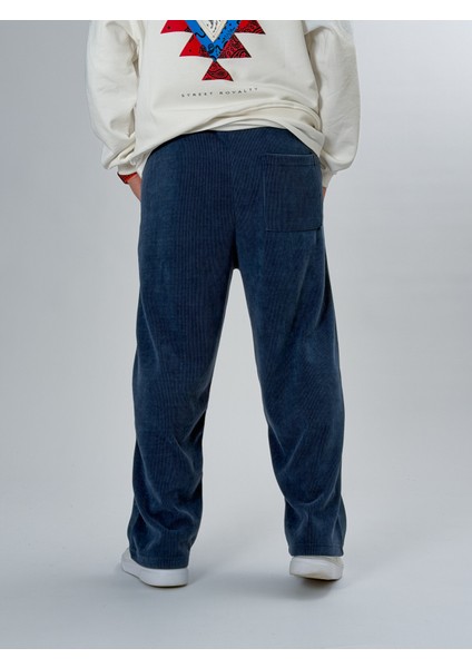 Oversize Lacivert Erkek Baggy Pantolon COC2547 fırsatları
