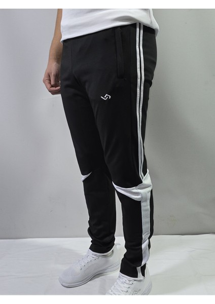 Erkek Scuba Slim Fit Fermuarlı Paça Eşofman Altı