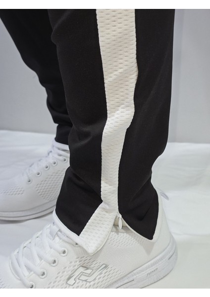 Erkek Scuba Slim Fit Fermuarlı Paça Eşofman Altı