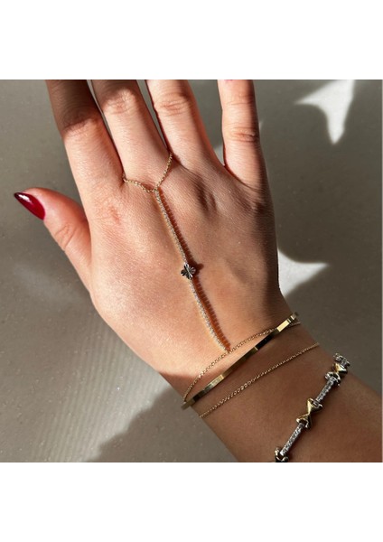 Çelik Taşlı Zarif Şahmeran Gold indirimleri