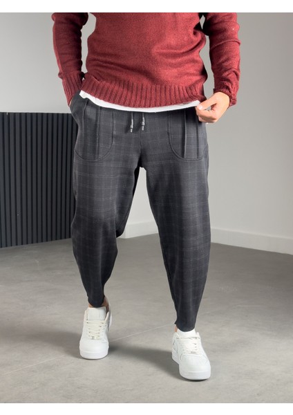 Cep Detaylı Ince Ekose Erkek Pantolon COC1198 fiyatları