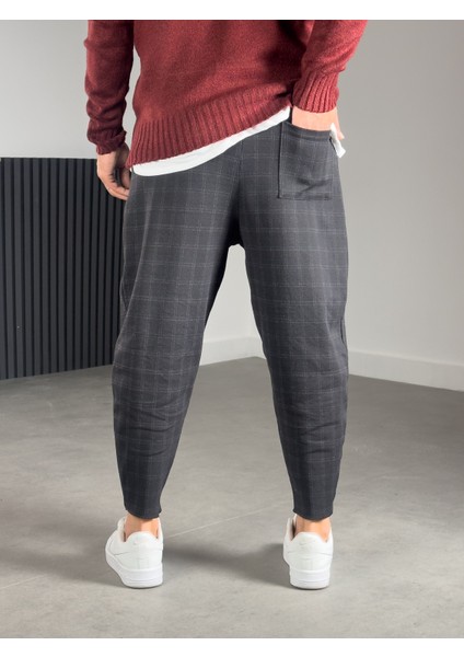 Cep Detaylı Ince Ekose Erkek Pantolon COC1198 indirimleri