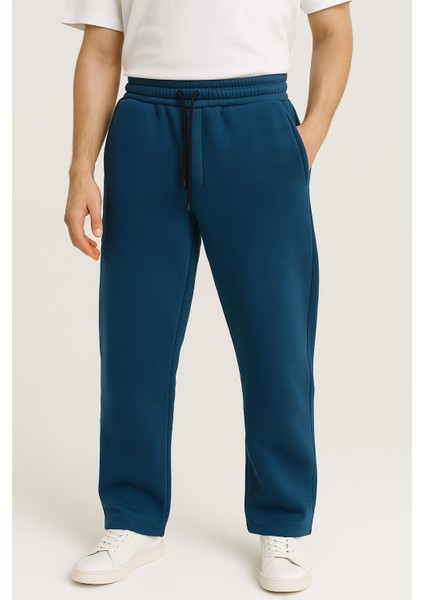 Cafes Erkek Düz Paça Rahat Kesim Eşofman Altı - 7459