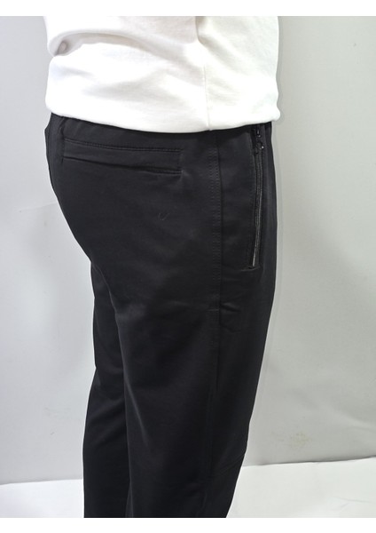 Erkek Pamuklu Slim Fit Düz Paça Eşofman Altı fırsatları