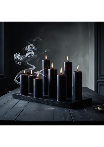 Soya Parafinli Kırmızı (1 Adet) 80 Saat Yanma Süreli Çap:10 cm Boy:10 Silindir Blok Mum Kırmızı modelleri