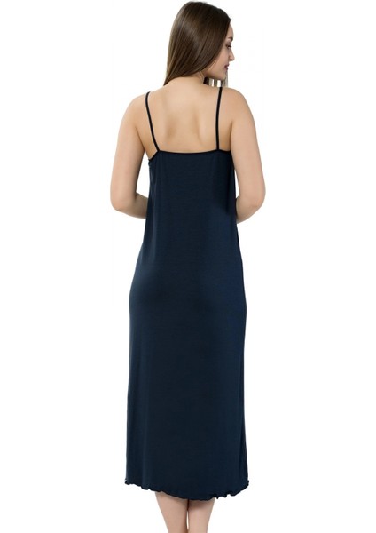 - Bayan Ip Askılı Uzun Gecelik Siyah fiyatları