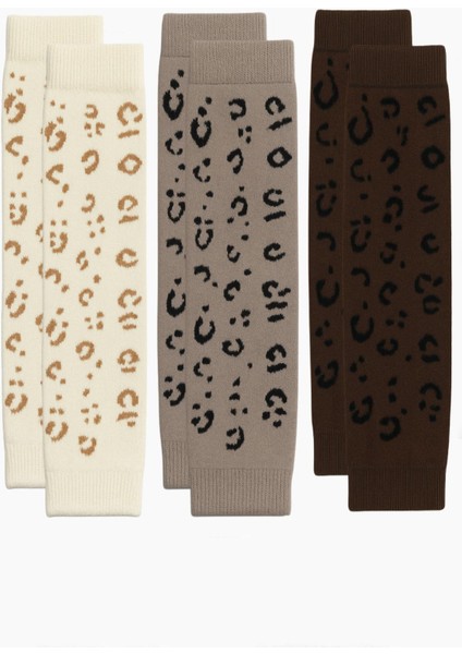 3 Adet Basic Pamuk Içerikli Desenli Tozluk