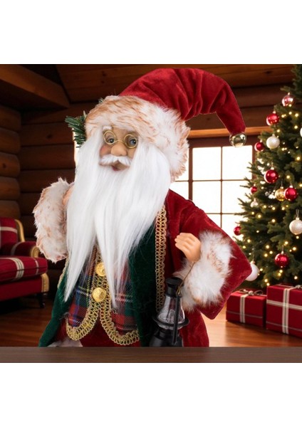 Yılbaşı Noel Baba BÜYÜK BOY Oyuncak Yeni Kırmızı 2026 24X18X45CM fiyatları