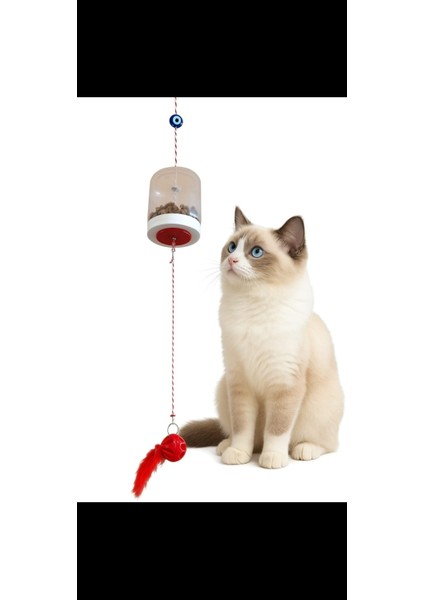 Izys Royal Mamaçek Akıllı Kedi Mama Dispenseri – Tavana Asılabilir, Eğlenceli ve Obeziteyi Önleyici Mama Oyuncağı modelleri