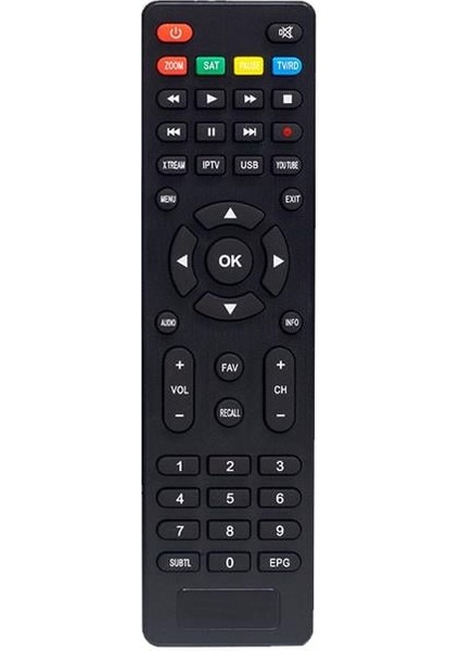 Redline TS-100 Hd Xtream Tuşlu Uydu Alıcı Kumandası