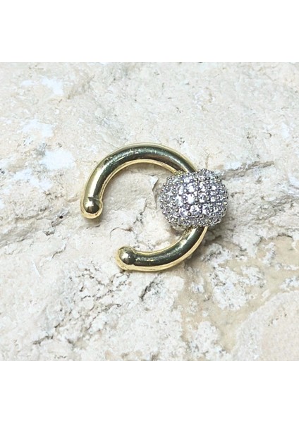 Yuvarlak Zirkon Toplu Earcuff fırsatları