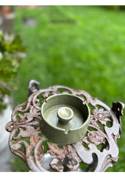 Seramik Kül Tablası- Yeşil