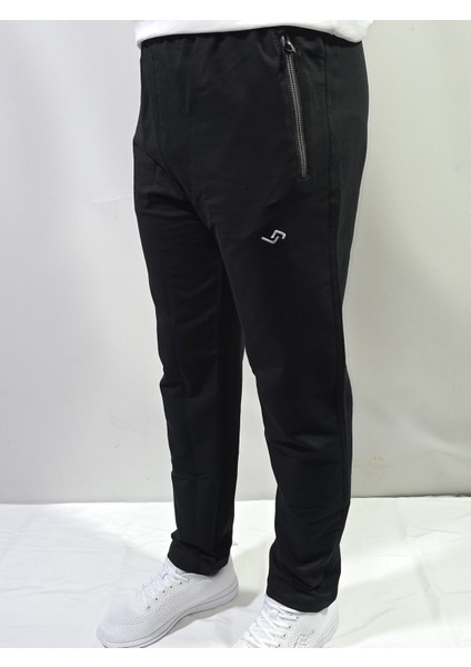 Erkek Slim Fit Pamuklu 2 Iplik Eşofman Altı