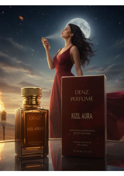 Kızıl Aura No 3 %40 Esans Oranı Extrait Kalite Baştan Çıkarıcılığın Sıvı Formu indirimleri